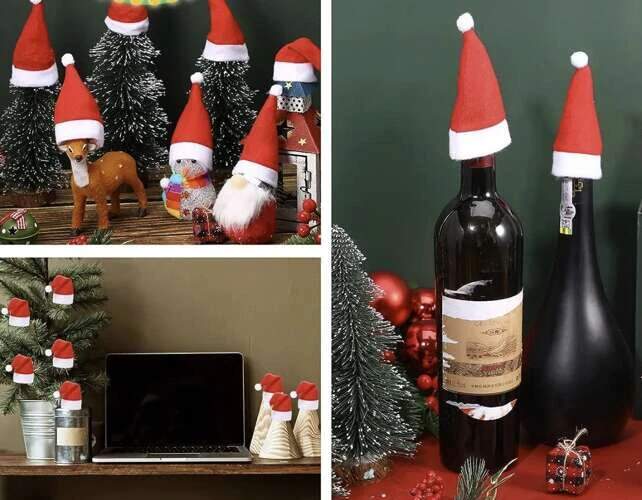 Ruhhy vánoční pouzdro na příbory čepice sada 12 ks