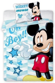 POVLEČENÍ DO POSTÝLKY DISNEY MICKEY MOUSE