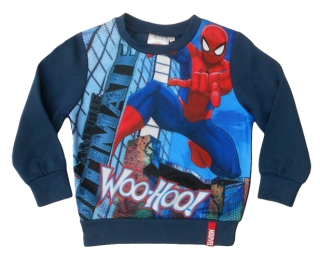 CHLAPECKÁ MIKINA SPIDERMAN modrá