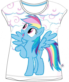 DÍVČÍ TRIČKO MY LITTLE PONY bílé