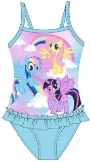 DÍVČÍ PLAVKY VCELKU MY LITTLE PONY modré