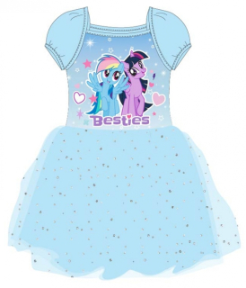 DÍVČÍ ŠATY MY LITTLE PONY modré