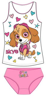 DÍVČÍ SPODNÍ PRÁDLO PAW PATROL SKYE růžové