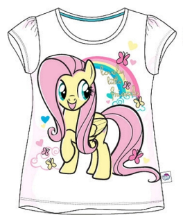 DÍVČÍ TRIČKO MY LITTLE PONY bílé