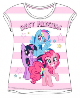 DÍVČÍ TRIČKO MY LITTLE PONY BEST FRIENDS růžové