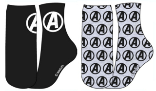 CHLAPECKÉ/PÁNSKÉ PONOŽKY AVENGERS šedé