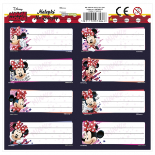 SAMOLEPKY - JMENOVKY DISNEY MINNIE MOUSE