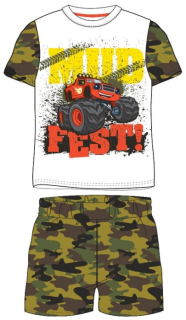 CHLAPECKÉ LETNÍ PYŽAMO BLAZE, PLAMÍNEK A ČTYŘKOLÁCI