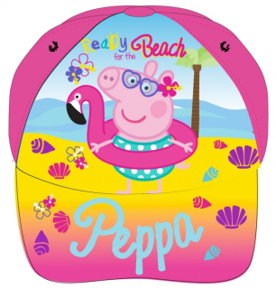 DÍVČÍ KŠILTOVKA PEPPA PIG sytě růžová
