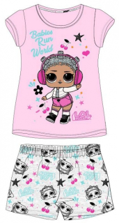 DÍVČÍ LETNÍ PYŽAMO LOL SURPRISE růžové