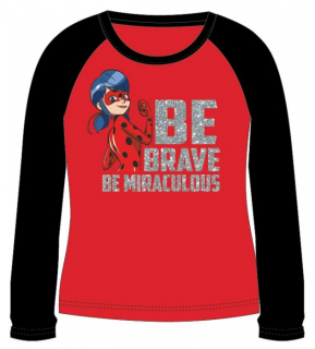 DÍVČÍ TRIČKO LADYBUG, KOUZELNÁ BERUŠKA červené