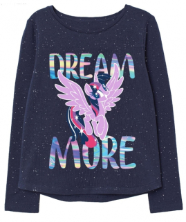 DÍVČÍ TRIČKO MY LITTLE PONY tmavě modré