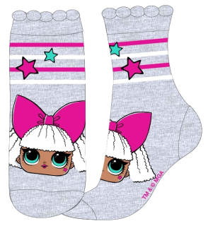 DÍVČÍ PONOŽKY LOL SURPRISE šedé