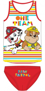 CHLAPECKÉ SPODNÍ PRÁDLO PAW PATROL ONE TEAM červené