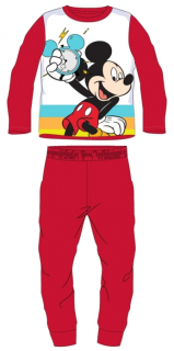 CHLAPECKÉ PYŽAMO MICKEY MOUSE červené