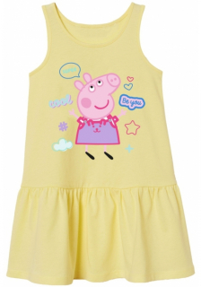 DÍVČÍ LETNÍ ŠATY PRASÁTKO PEPPA PIG