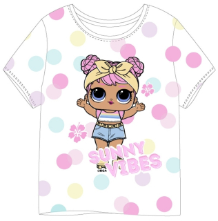 DÍVČÍ TRIČKO LOL SURPRISE bílé
