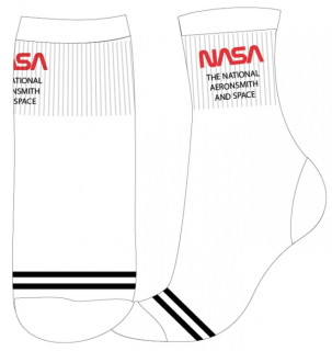 CHLAPECKÉ PONOŽKY NASA SPORT bíločerné