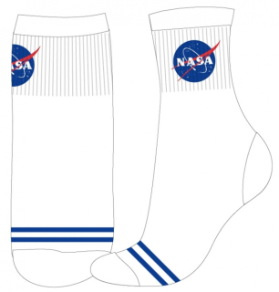 CHLAPECKÉ PONOŽKY NASA SPORT bílomodré