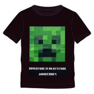 CHLAPECKÉ TRIČKO MINECRAFT černé
