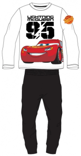 CHLAPECKÉ PYŽAMO DISNEY CARS bílé