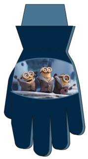 ZIMNÍ LYŽAŘSKÉ RUKAVICE MIMONI tmavě modré