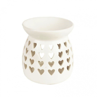 PORCELÁNOVÁ AROMALAMPA BÍLÁ 9,9cm