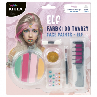 KIDEA SADA ELF BARVY NA OBLIČEJ A HŘEBEN