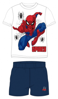 CHLAPECKÉ LETNÍ PYŽAMO SPIDERMAN tmavě modré