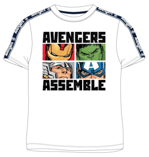 CHLAPECKÉ TRIČKO MARVEL AVENGERS bílé
