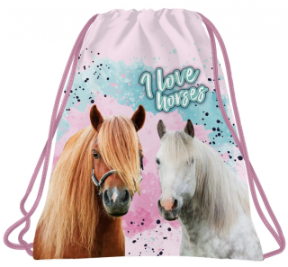 SÁČEK NA PŘEZŮVKY, TĚLOCVIK KONĚ I LOVE HORSES