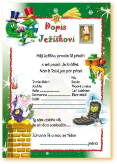 DOPIS JEŽÍŠKOVI PRO DOSPĚLÉ