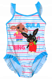 DÍVČÍ PLAVKY VCELKU KRÁLÍČEK BING modré