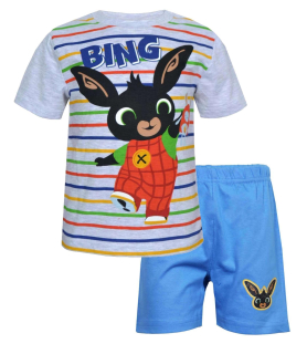 CHLAPECKÉ LETNÍ PYŽAMO KRÁLÍČEK BING modré