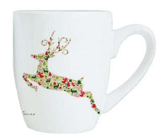 PORCELÁNOVÝ HRNEK SOB MERRY CHRISTMAS 350ml