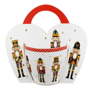 PORCELÁNOVÝ HRNEK LOUSKÁČEK DÁRKOVÉ BALENÍ 460ml