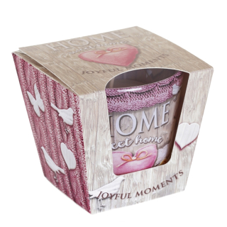 BARTEK SVÍČKA VE SKLE HOME SWEET HOME JOYFUL MOMENTS 115g