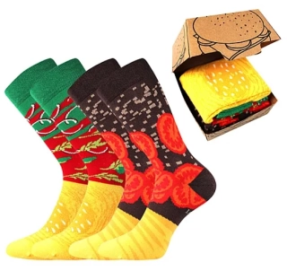 UNISEX PONOŽKY HAMBURGER 2 PÁRY V KRABIČCE