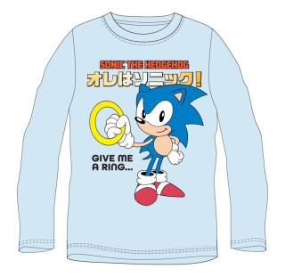 CHLAPECKÉ TRIČKO SONIC světle modré