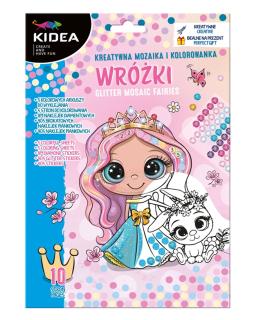 KIDEA KREATIVNÍ MOZAIKA A OMALOVÁNKY VÍLY