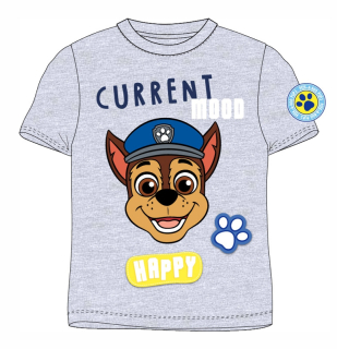 CHLAPECKÉ TRIČKO PAW PATROL CHASE ŠEDÉ