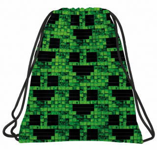 Backup sáček na přezůvky, tělocvik kostky Pixel