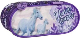 ŠKOLNÍ POUZDRO - ETUE KONĚ I LOVE HORSES