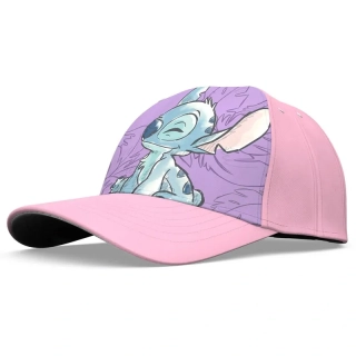 DÍVČÍ KŠILTOVKA DISNEY STITCH RŮŽOVÁ