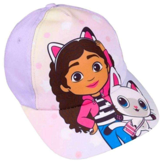 Dívčí kšiltovka Gabby´s Dollhouse fialová