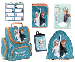 PASO zvýhodněná školní sada s aktovkou Disney Frozen 6 ks