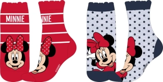 Dívčí ponožky Disney Minnie Mouse sada 2 ks