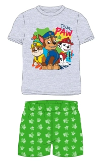 Chlapecké letní pyžamo Paw Patrol zelené