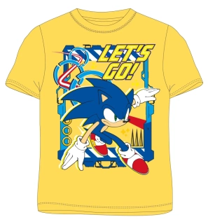 Chlapecké tričko Sonic žluté