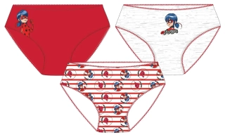 Dívčí kalhotky Ladybug, Kouzelná Beruška sada 3 ks